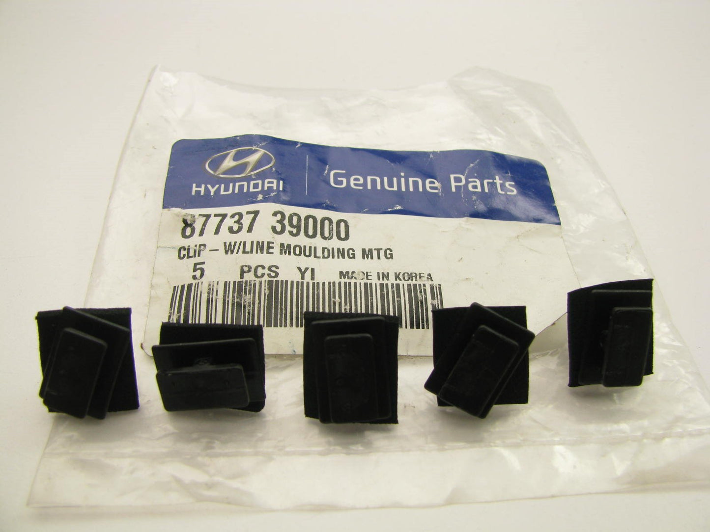 (5pcs) New Waist Line Moulding Mounting Retainer Clip OEM For Hyundai 8773739000