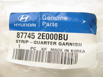 FRONT Wheel Arch Quarter Panel Seal Strip OEM For 07-08 Tucson 877452E000BU