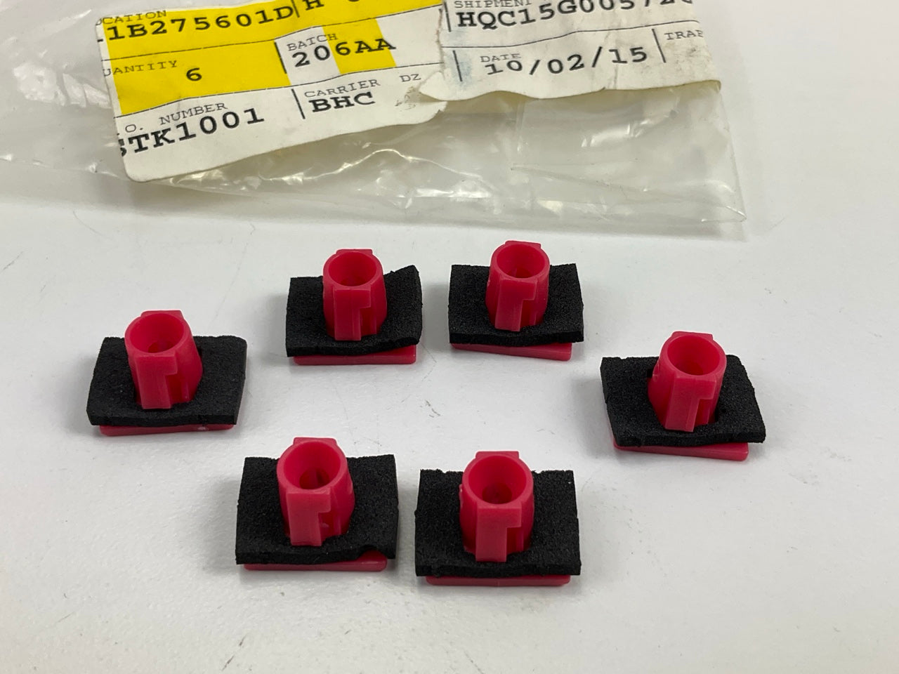 (6) Body Side Molding Grommet Retainer Clips OEM For Hyundai 877562J000