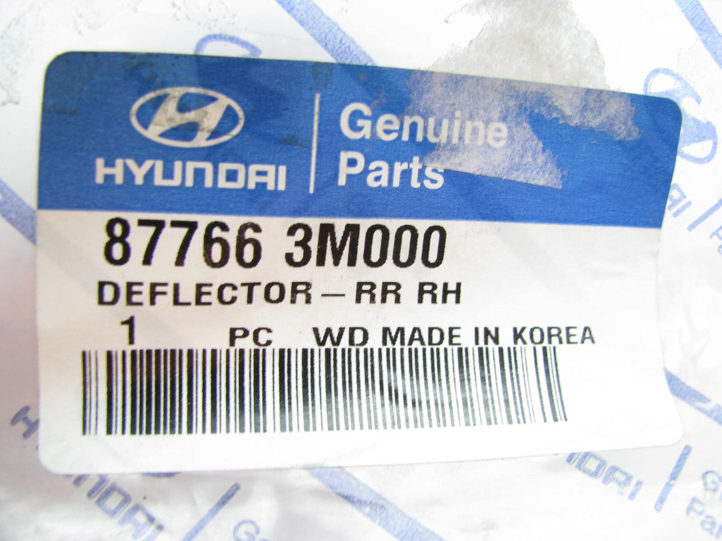 NEW GENUINE Rear Right Passengers Side Rock Deflector OEM For 2009-2011 Genesis
