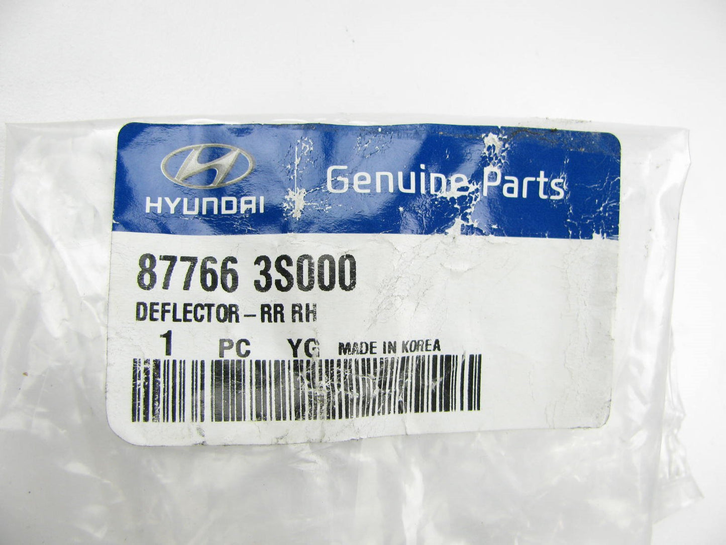 New OEM Rear Right Passenger Deflector Trim For 11-15 Sonata 877663S000