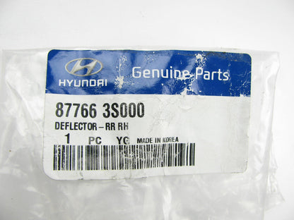 New OEM Rear Right Passenger Deflector Trim For 11-15 Sonata 877663S000