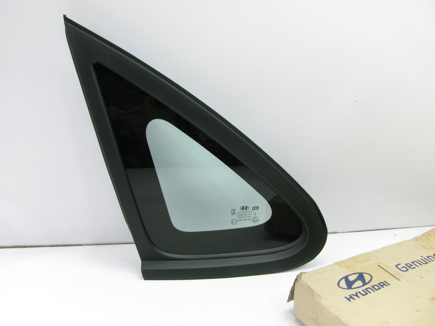 Rear Left Drivers Quarter Glass Window OEM For 2007-2010 Hyundai Elantra Sedan
