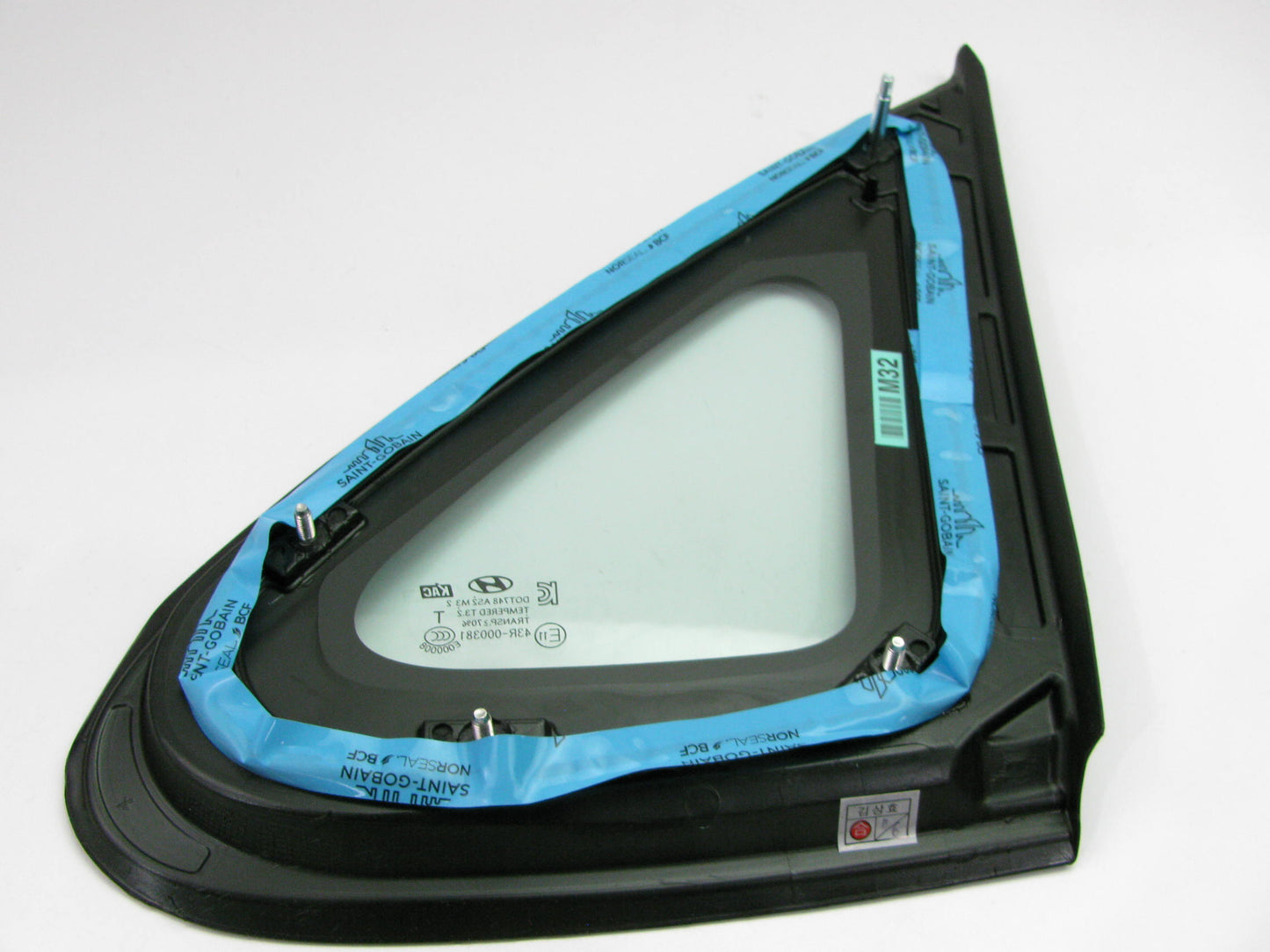 Rear Left Drivers Quarter Glass Window OEM For 2007-2010 Hyundai Elantra Sedan