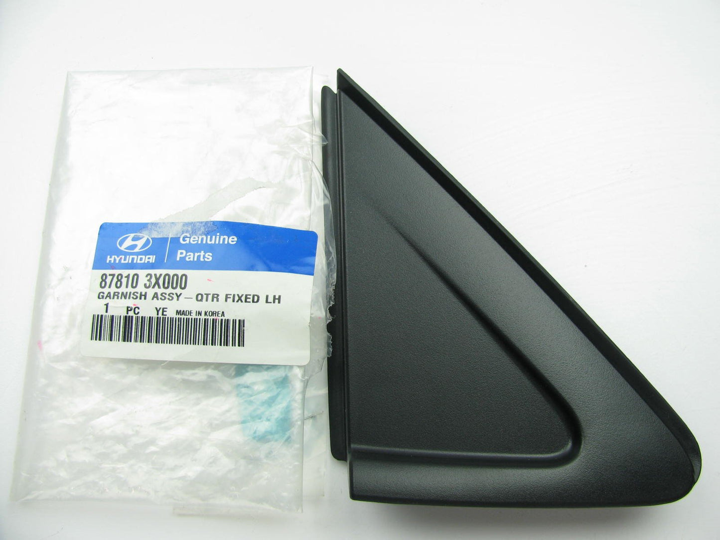 LEFT Quarter Panel Trim Piece Applique Garnish OEM For 11-15 Elantra SEDAN ONLY