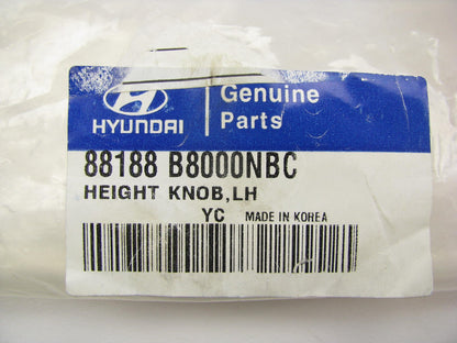 FRONT LEFT Seat Height Adjuster Knob OEM For 13-14 Santa Fe 88188B8000NBC
