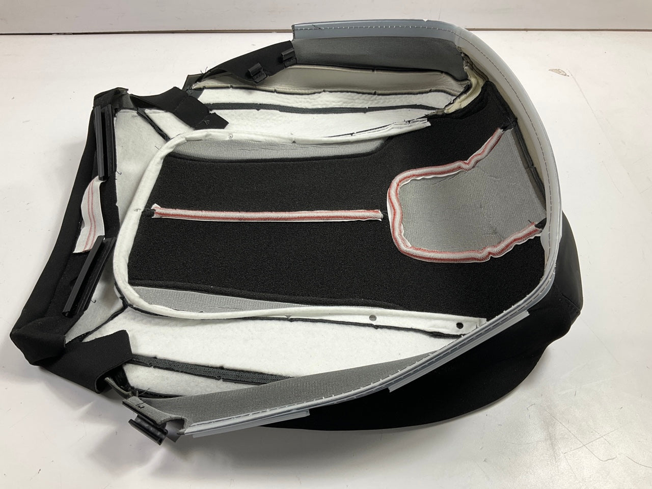 Front Right Black Leather Seat Bottom Cushion Cover OEM For 2020-2022 Palisade