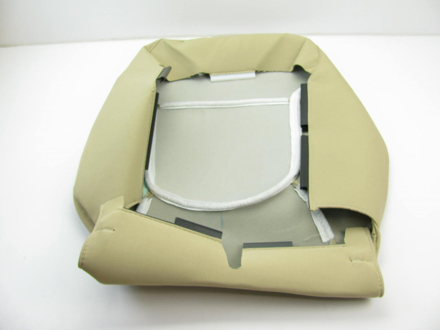 NEW - OEM BEIGE Front Drivers Seat Back Cover For 2011-2014 Hyundai Accent