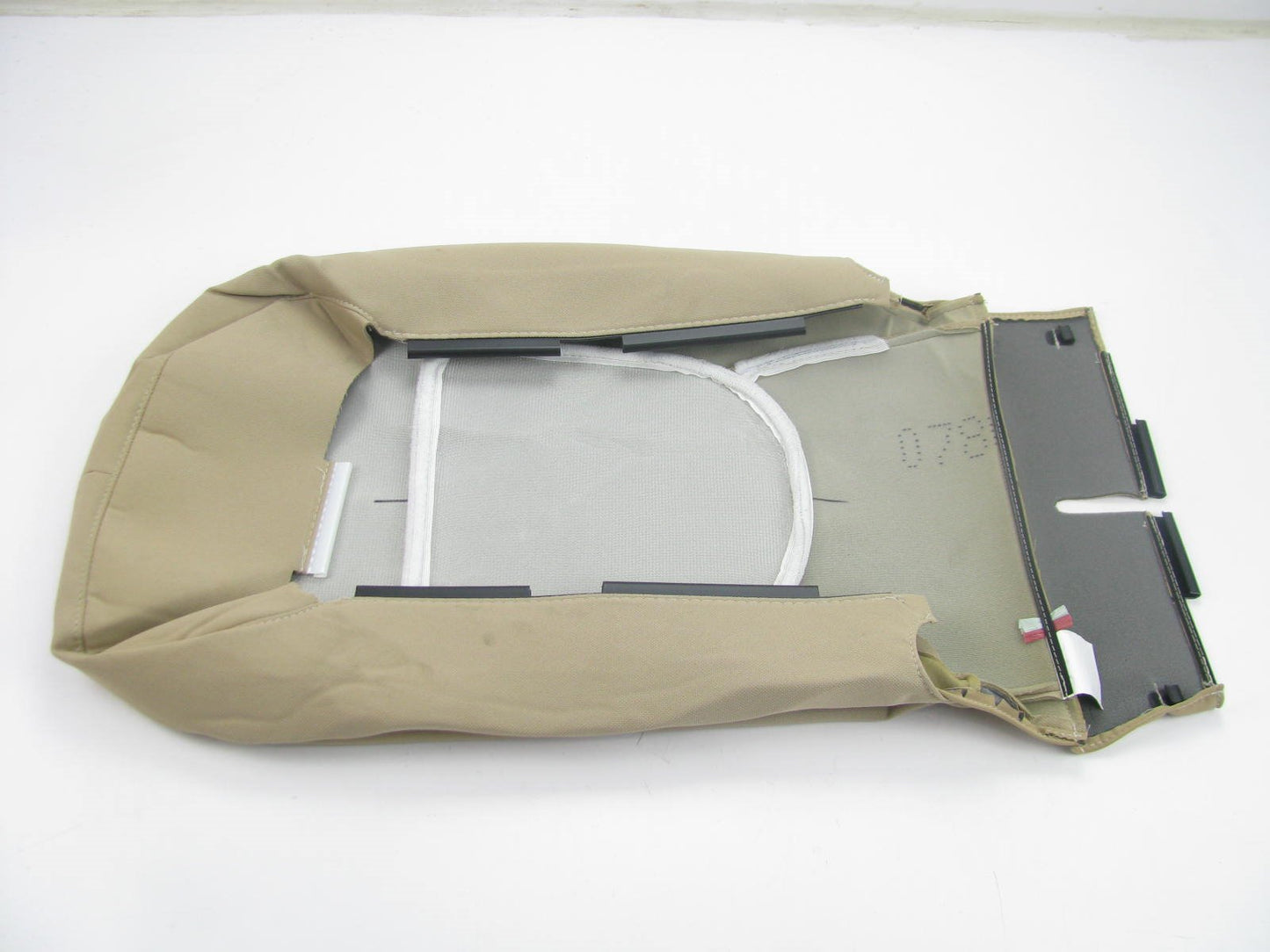 New Front Seat Back Cloth Cover Left Driver Side Beige For 13-14 Hyundai Accent