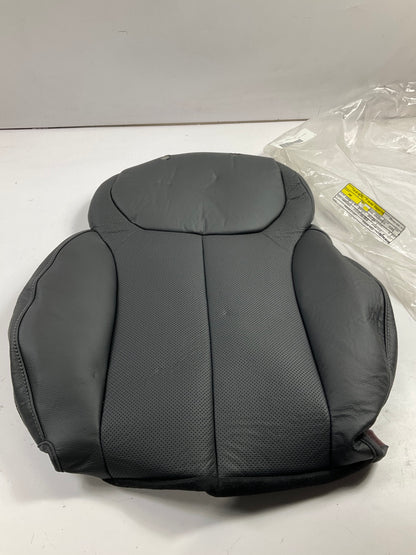 NEW Front Right Seat Back Cushion Cover, Black Leather, OEM For 2019-20 Santa Fe