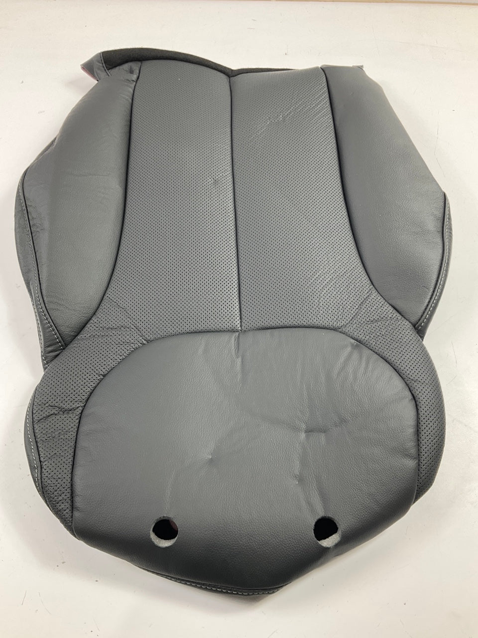 NEW Front Right Seat Back Cushion Cover, Black Leather, OEM For 2019-20 Santa Fe