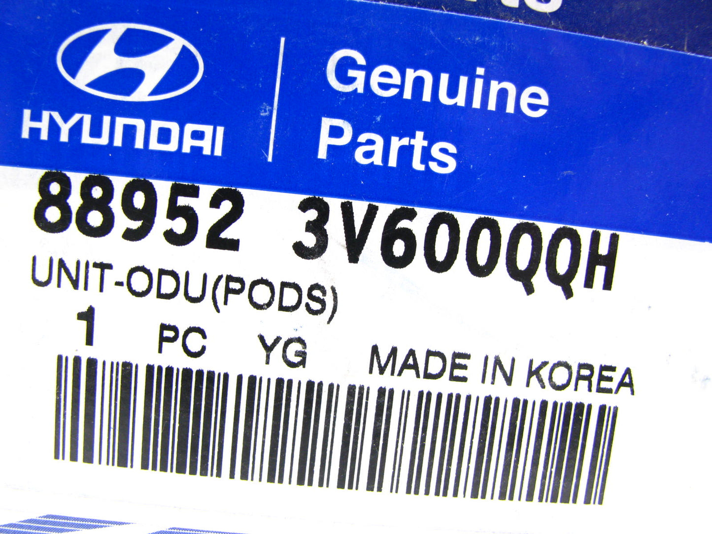 889523V600QQH SRS Occupant Sensor ODU OEM For Hyundai Azera 2013