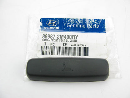 New Front Seat Slide Knob Right Passenger Black For 11-14 Genesis 889873M400RY