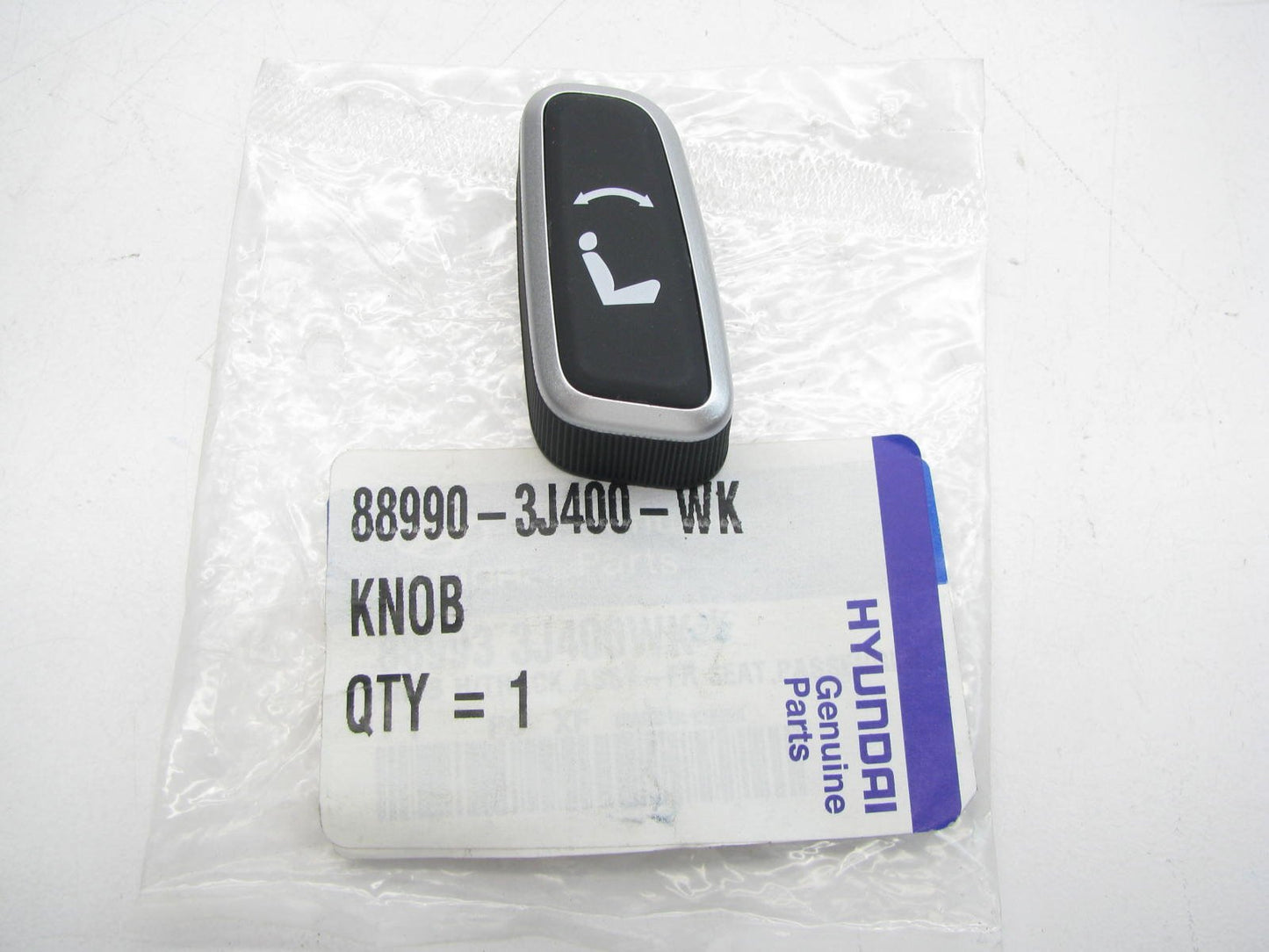 New OEM Front Right Side Seat Recline Adjust Knob BLACK For 2007-12 Veracruz