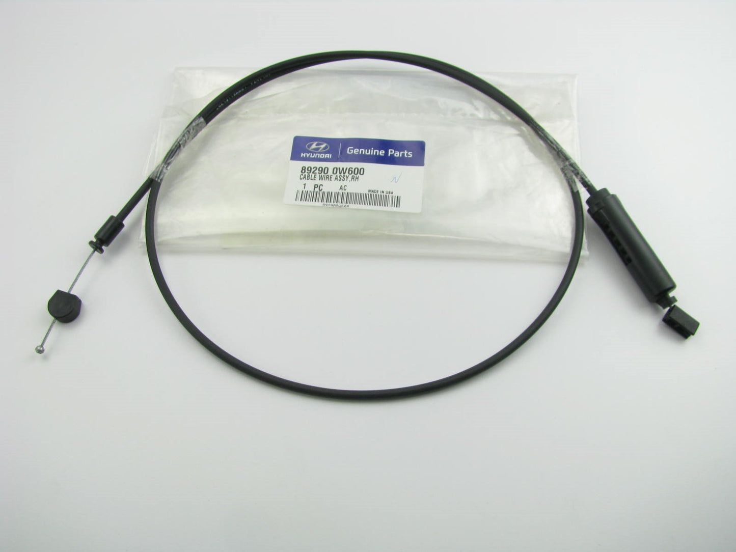 2ND ROW SEAT (REAR)  Right Passengers Side Cable OEM For 2009-2010 Santa Fe