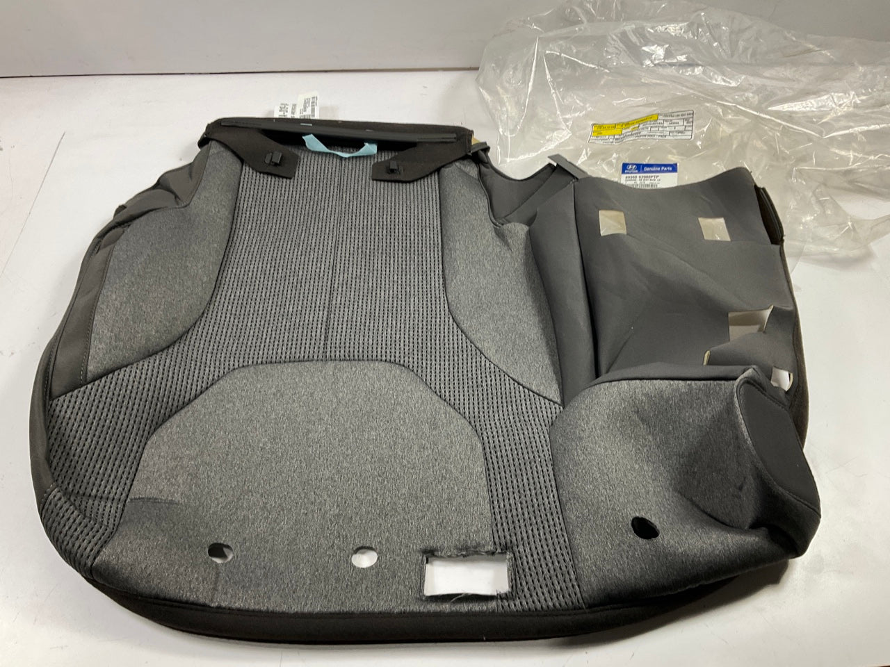 Rear Left 60% Side Gray Seat Back Cover OEM For 2019-2020 Santa Fe 89360S2000PTP