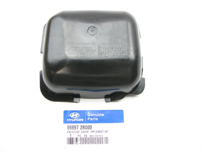 Left (Drivers) Rear Seat Belt Anchor Plate Trim Cover OEM For 2010-12 Santa Fe