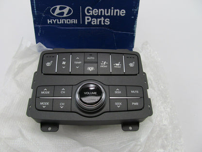 NEW REAR Radio A/C Head Climate Control Switch Panel OEM For 10-13 Hyundai Equus