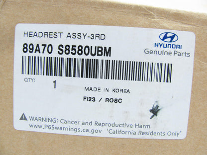NEW 89A70S8580UBM 3rd Row OUTER Seat Headrest OEM For 2020-2023 Hyundai Palisade