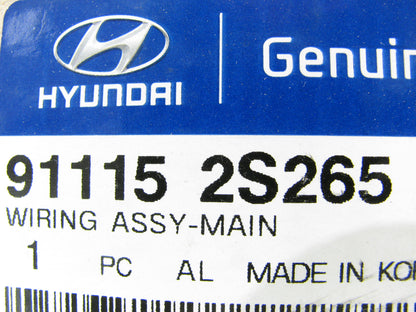 NEW GENUINE Fuse Box & Main Wire Harness OEM For 2011-2013 Tucson 911152S265