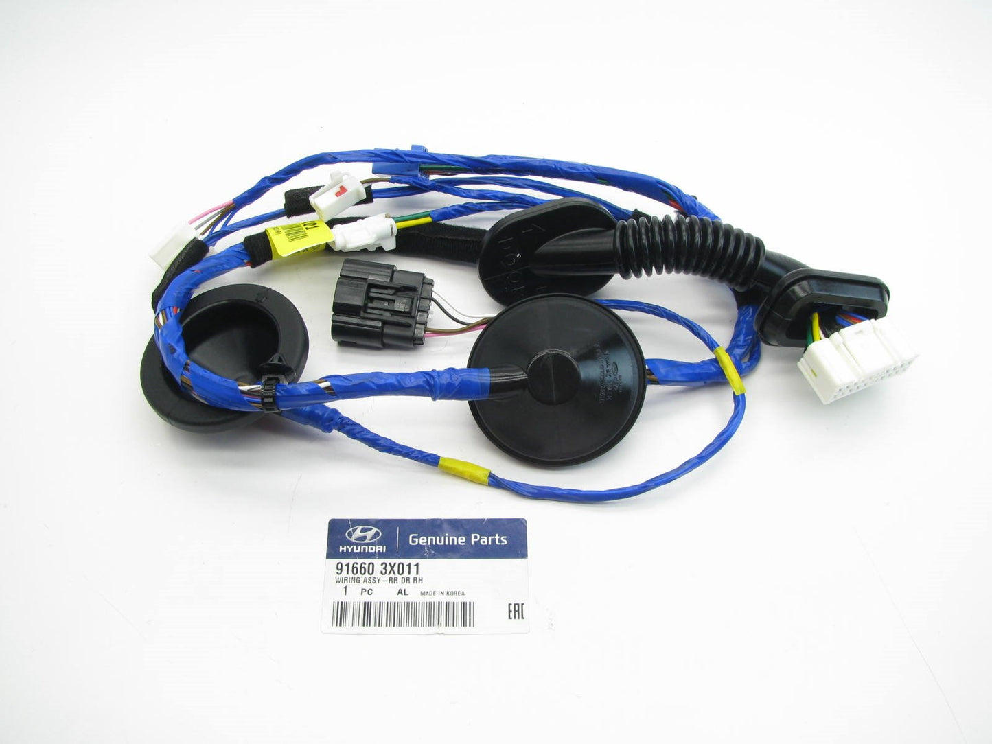 NEW - OEM Genuine Rear Right Door Wire Harness For 2011-2013 Elantra 916603X011