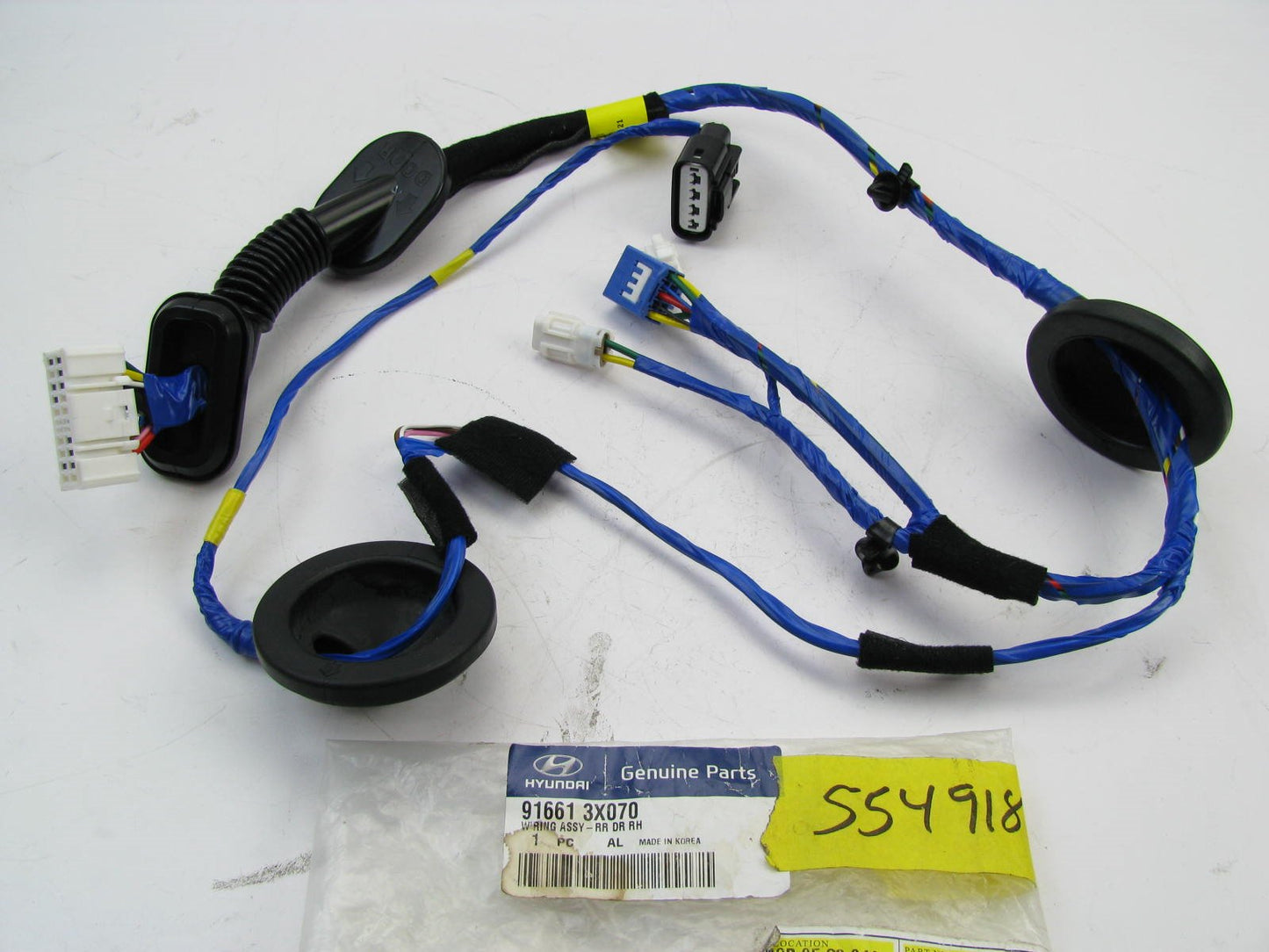 New OEM Rear Right Side Door Wire Harness For 2014-2015 Elantra 916613X070