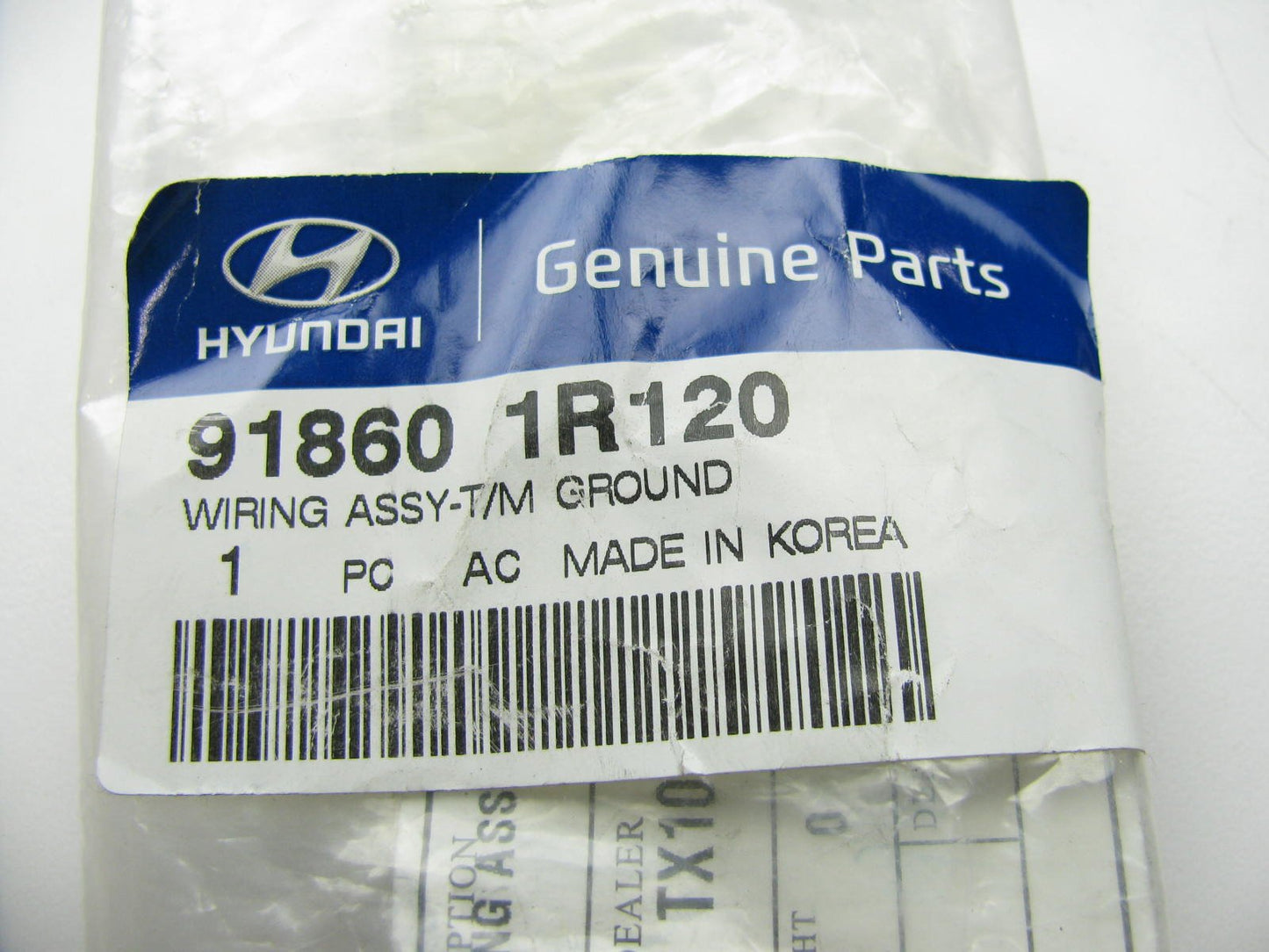 New OEM Negative Battery Transmission Ground Cable For 12-14 Accent