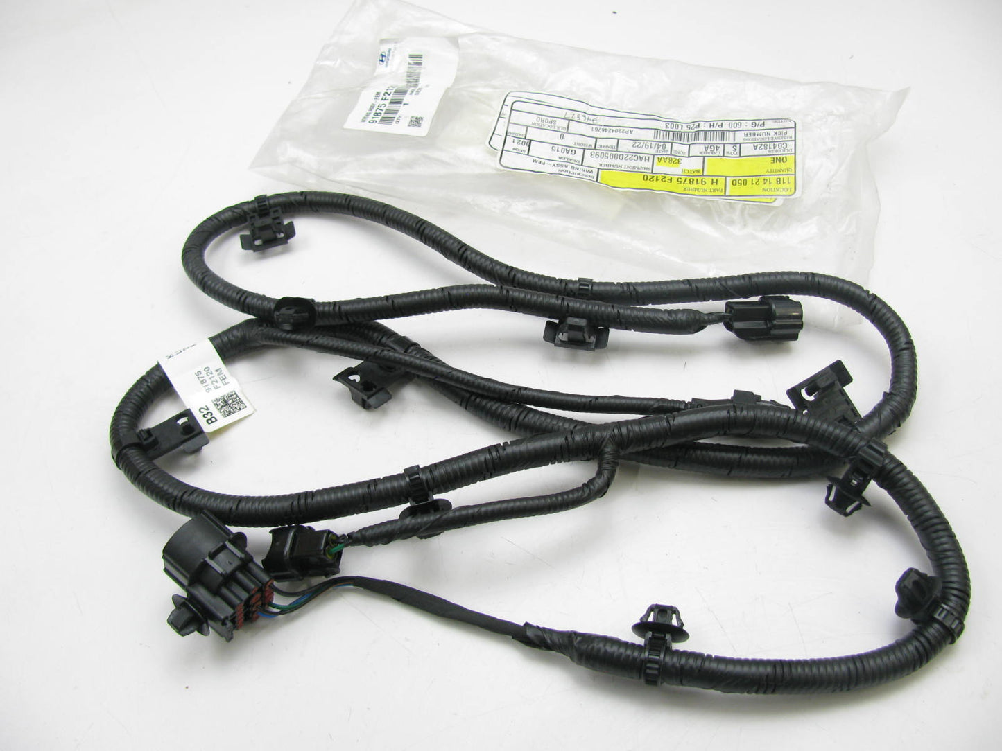NEW Front Bumper FEM Front End Module Wire Wiring Harness OEM For 19-20 Elantra