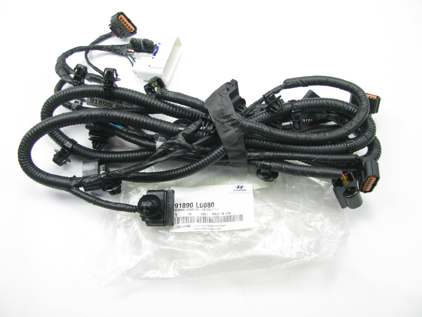 Front Bumper Parking Aid System Wiring Harness For 2020-2022 Sonata 91890L0080