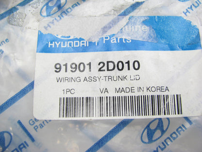 NEW GENUINE Trunk Lid Wiring Harness OEM For 2003-2006 Elantra 919012D010