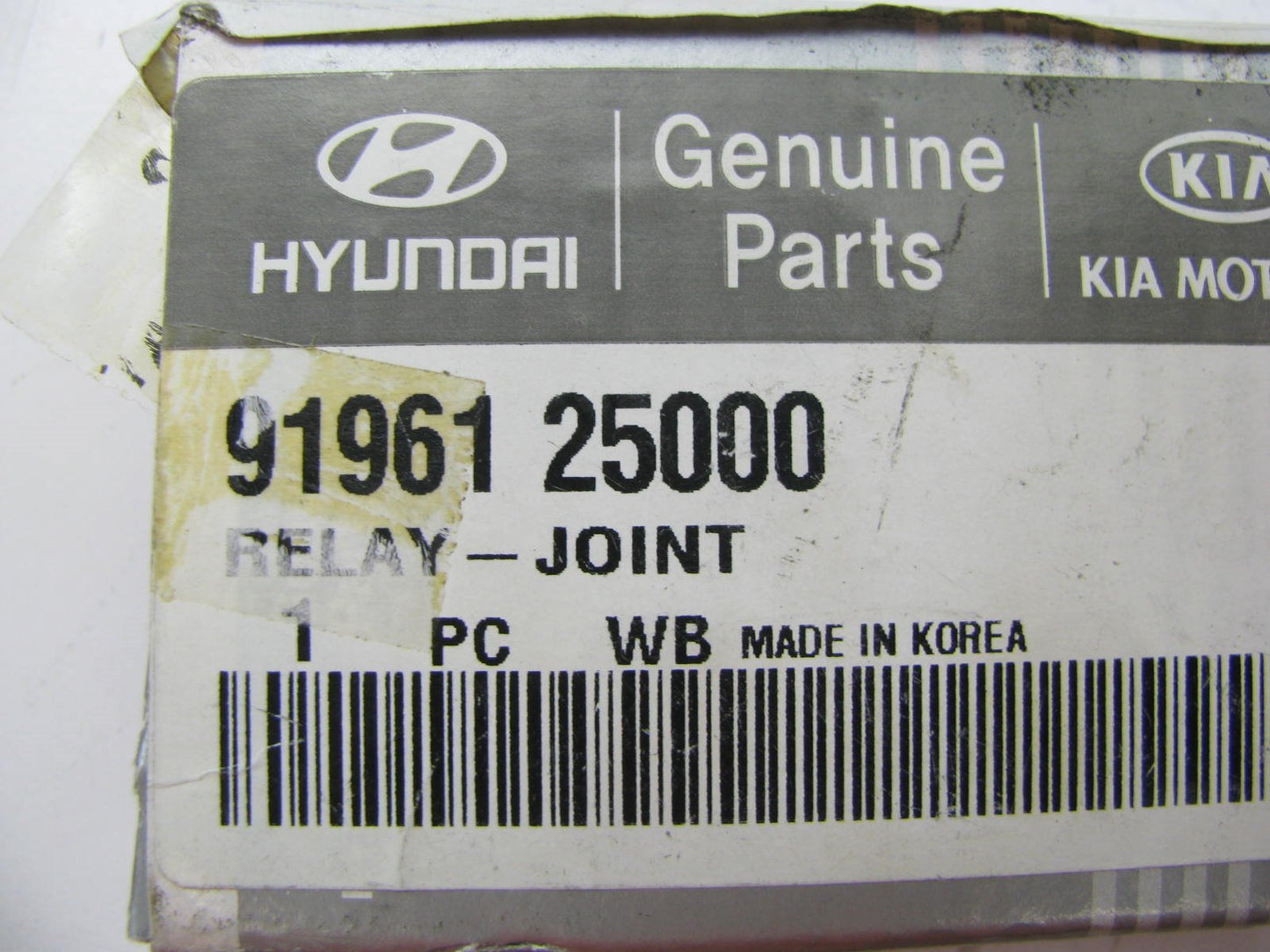 NEW GENUINE OEM Power Relay For Hyundai 9196125000