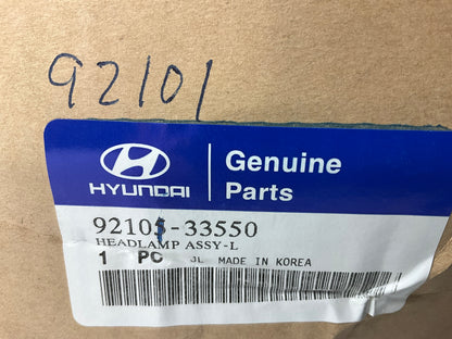NEW Left Drivers Headlight Head Lamp OEM For 1992-1994 Hyundai Sonata 9210133550