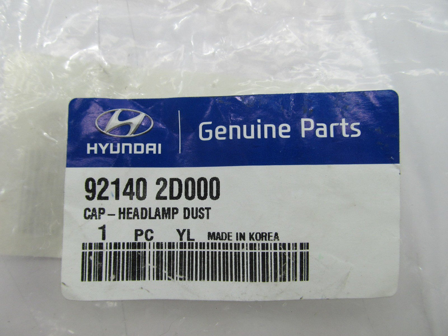 Genuine Head Lamp Light Dust Cap Cover OEM For 04-06 Hyundai Elantra 921402D000