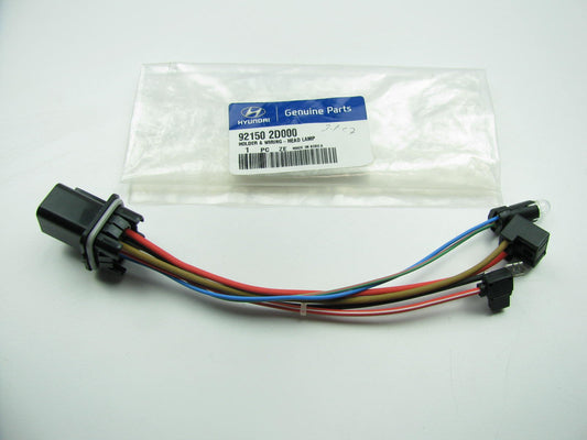 NEW - OEM 921502D000 Front Head Lamp Light Wire Harness For 2001-2003 Elantra