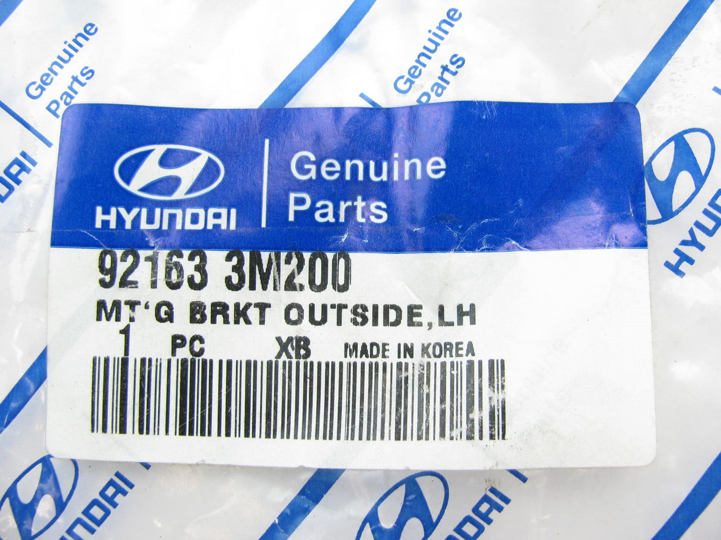 NEW - OEM Head Lamp Light Mounting Outside Bracket Left Driver For 12-14 Genesis