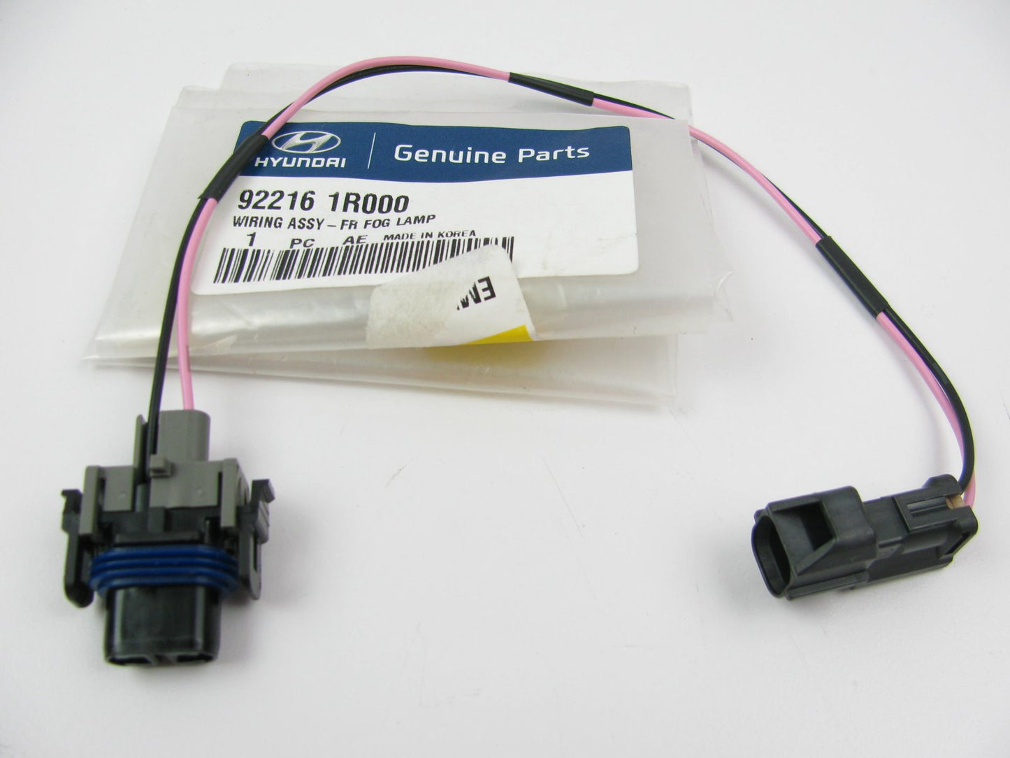 New OEM Fog Light Lamp Wire Harness Connector For 12-17 Accent 922161R000