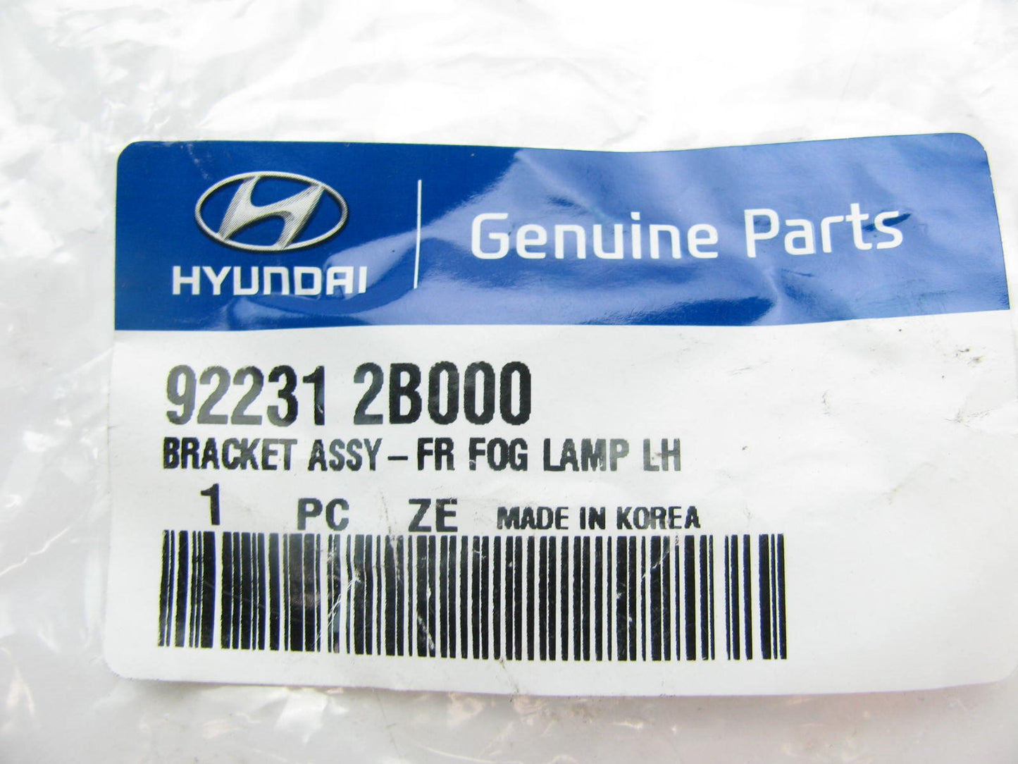 Fog Light Bracket - Left Drivers Side -  OEM For 2007-2009 Santa Fe  922312B000