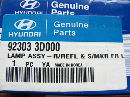New OEM Side Marker Light Lamp Left Driver For 2002-05 Hyundai Sonata 923033D000