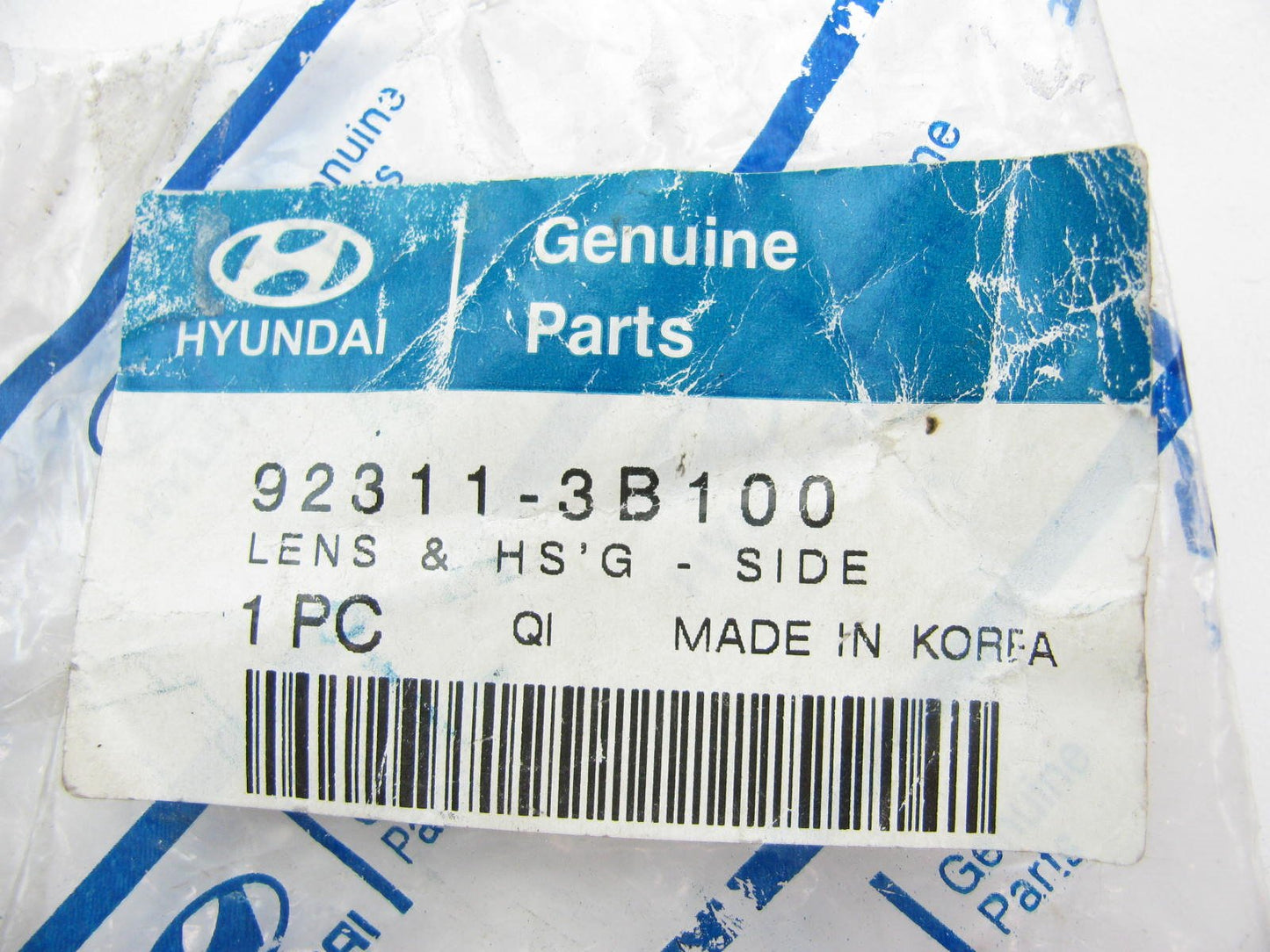 Front LEFT Turn Signal Marker Repeater Lamp Light OEM For 01 XG300, 02  XG350