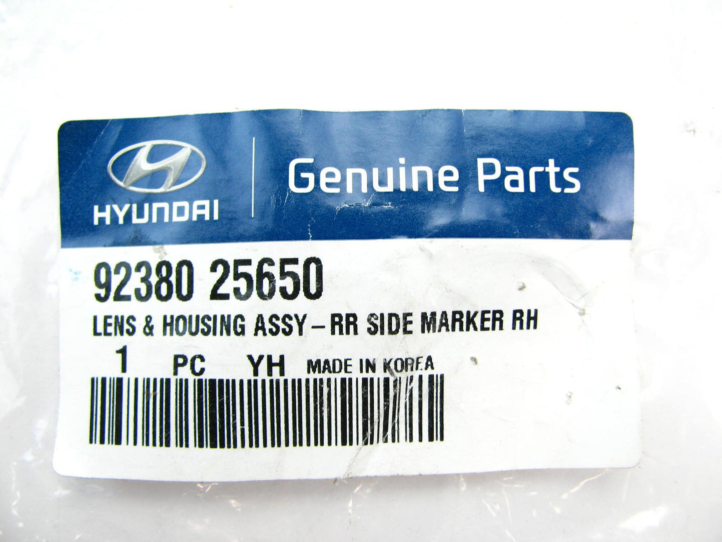 NEW Side Marker Light Rear Right Passengers Side OEM For 2003-05 Hyundai Accent