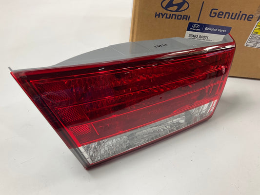 NEW Trunk Lid Mounted Left Drivers Side Tail Light Lamp OEM For 2006-2008 Sonata
