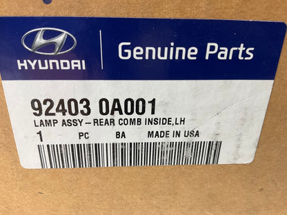 NEW Trunk Lid Mounted Left Drivers Side Tail Light Lamp OEM For 2006-2008 Sonata