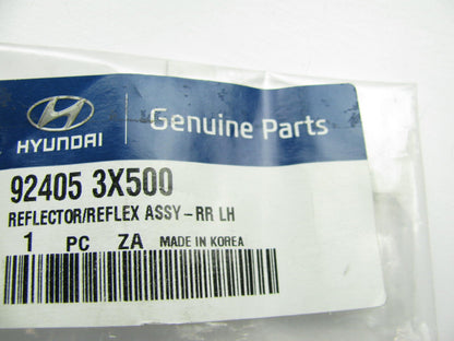 NEW Rear Left (Drivers Side) Bumper Reflector Light OEM For 13-14 Elantra Coupe