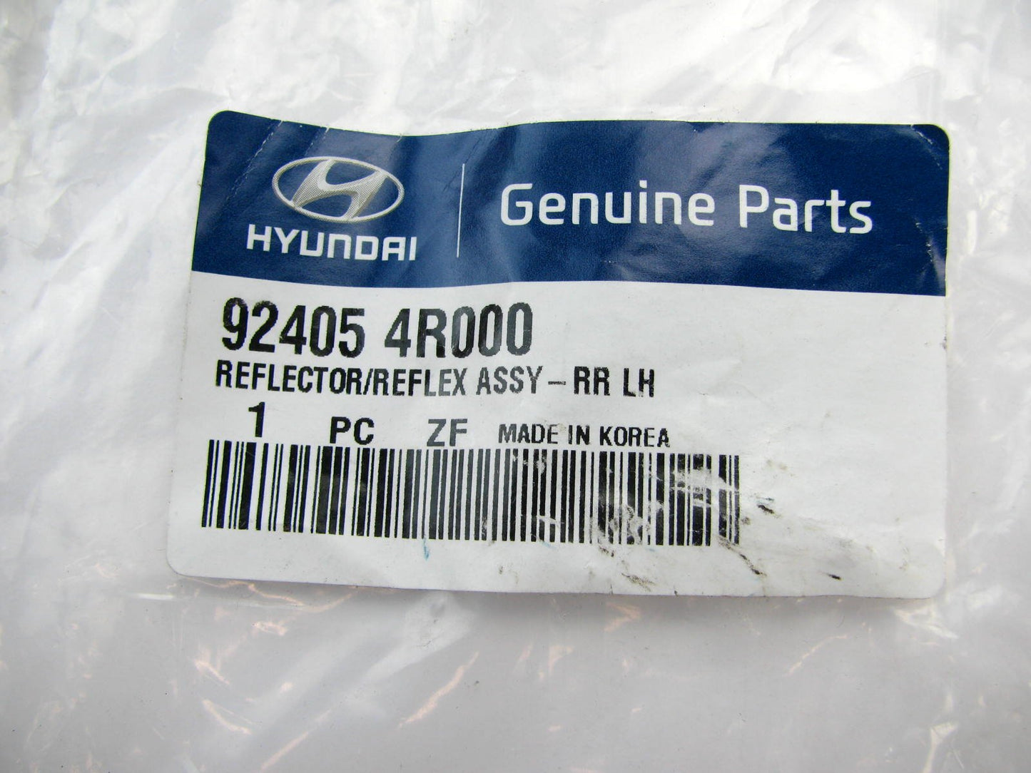 New OEM Rear Bumper Reflector Left Driver For 11-15 Sonata 924054R000