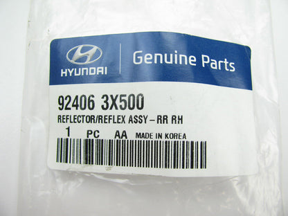 New Rear Bumper Reflector Right Passenger For 13-14 Elantra Coupe 924063X500