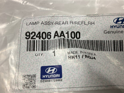 Rear Bumper Right Passenger Reflector OEM For 2021-2023 Elantra SEDAN 92406AA100