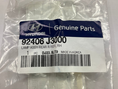 NEW - OEM 92406J3000 Rear Right Bumper Reflector For 2019-2021 Hyundai Veloster
