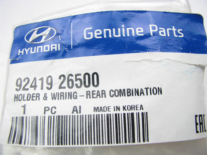 New Rear Tail Light Lamp Bulb Socket Combination Wire Harness For 2006 Santa Fe