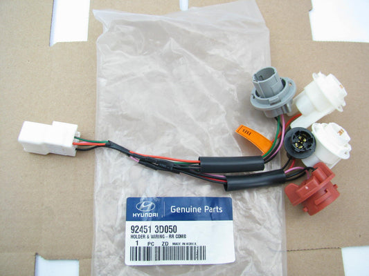 Tail Light Lamp Sockets Wire Wiring Harness OEM For 2002-2005 Sonata 924513D050