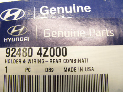NEW - OEM 924804Z000 TailLamp Socket & Wire For 2013-2018 Hyundai Santa Fe Sport